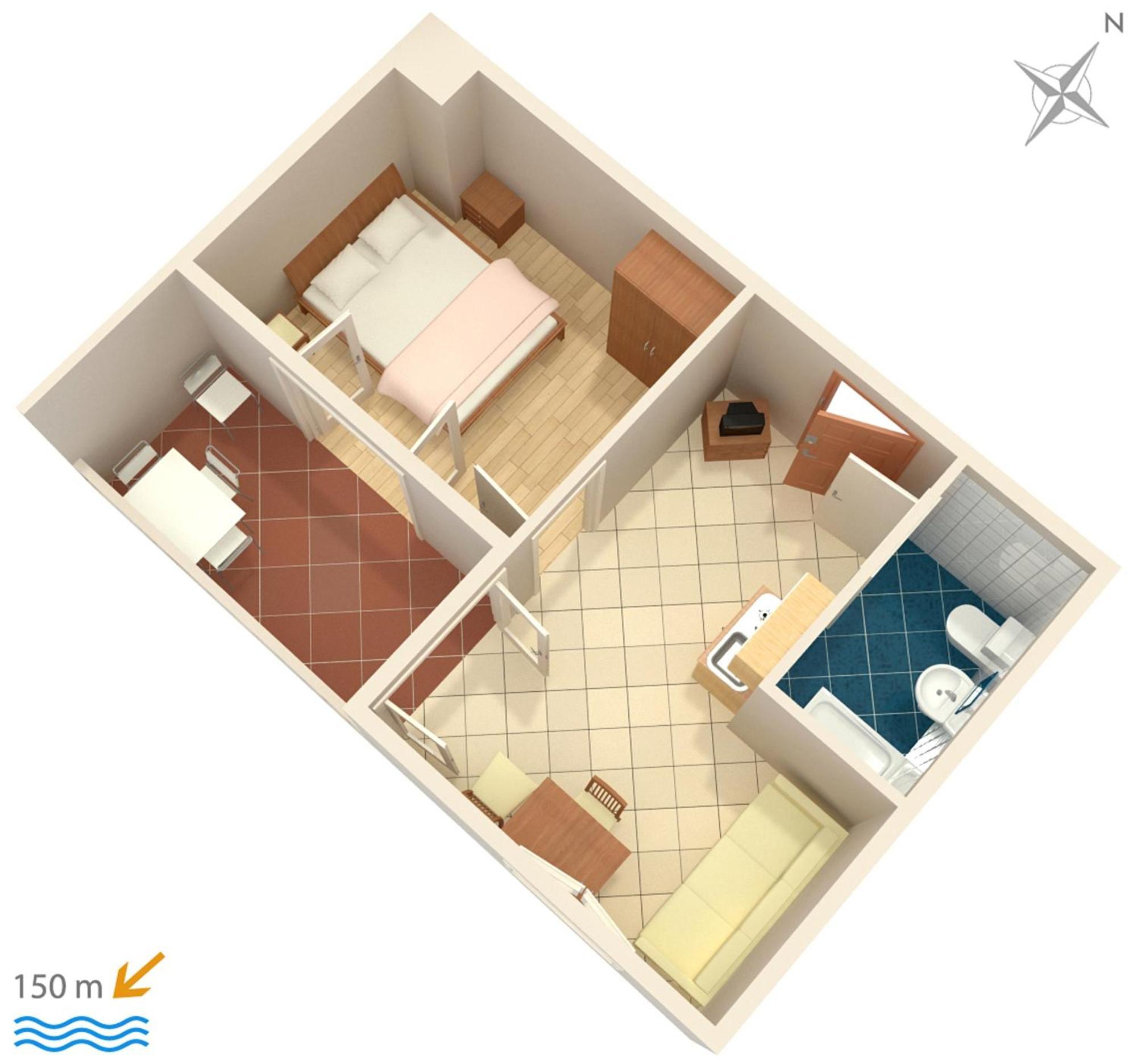 Apartments By The Sea Duce, Omis - 5973 Esterno foto