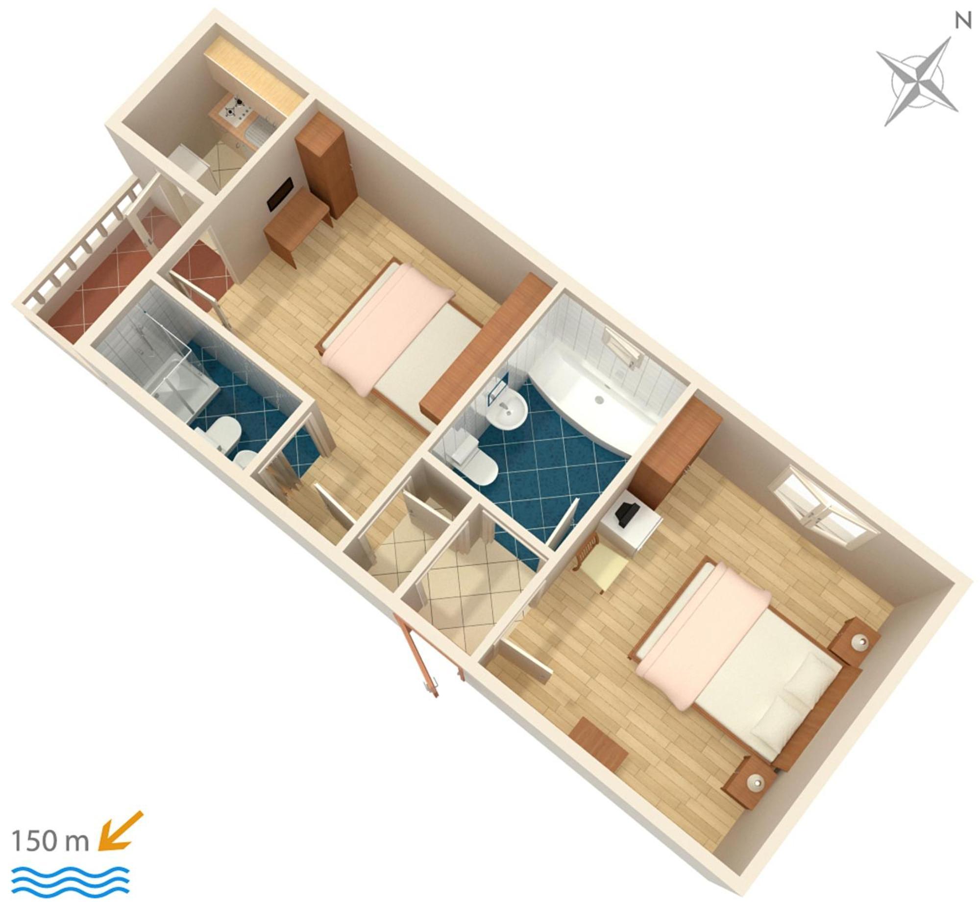 Apartments By The Sea Duce, Omis - 5973 Esterno foto